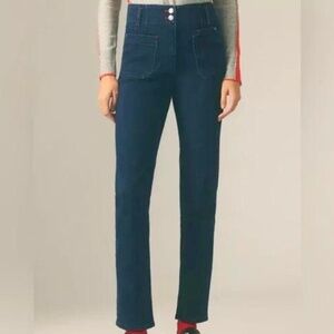 Maeve by Anthropologe Junie High-Rise Slim Leg Jean